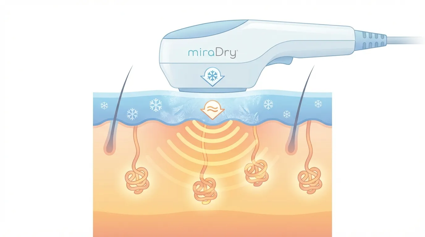 STEP3.照射と同時に冷却