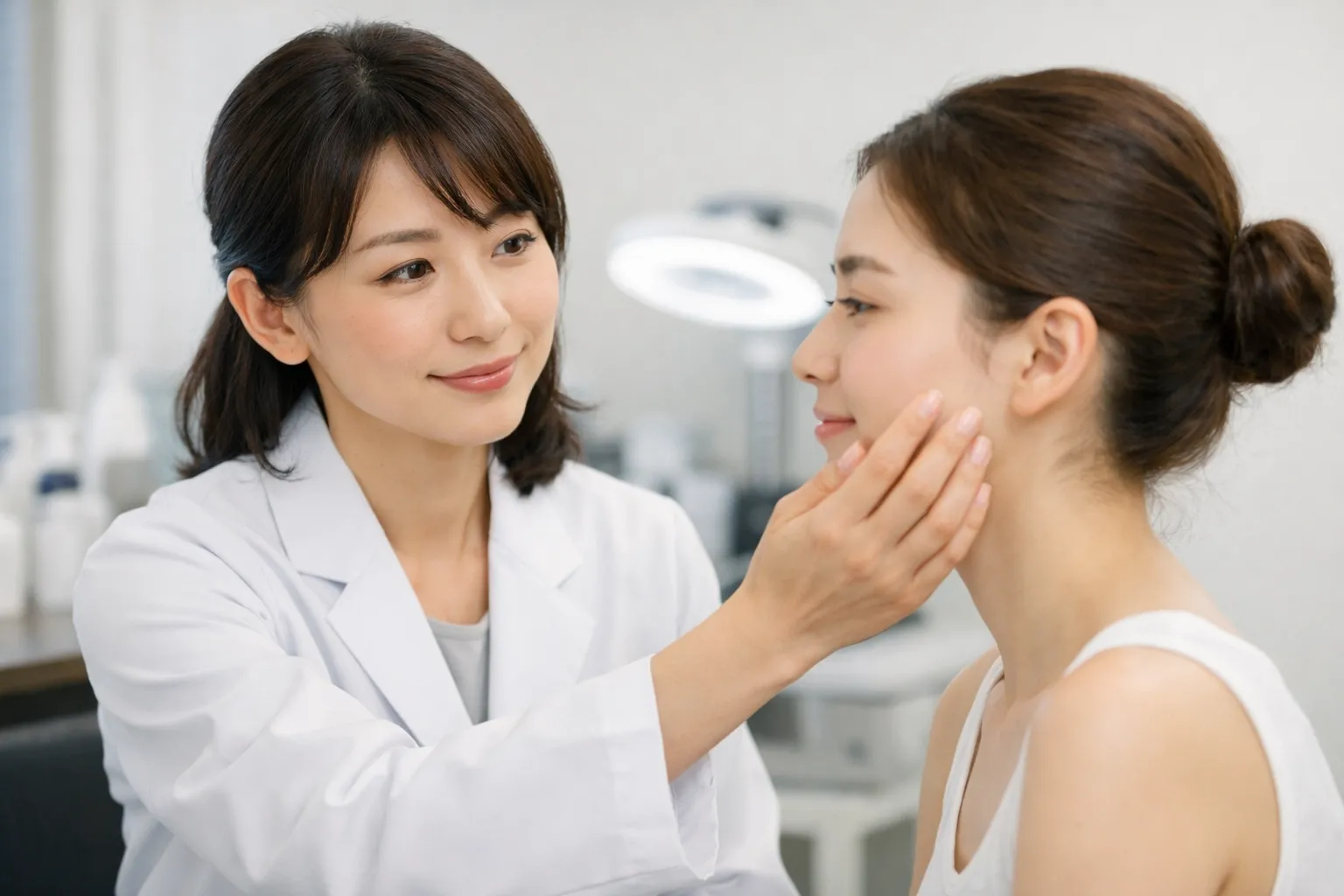 ③フォト治療の治療をする