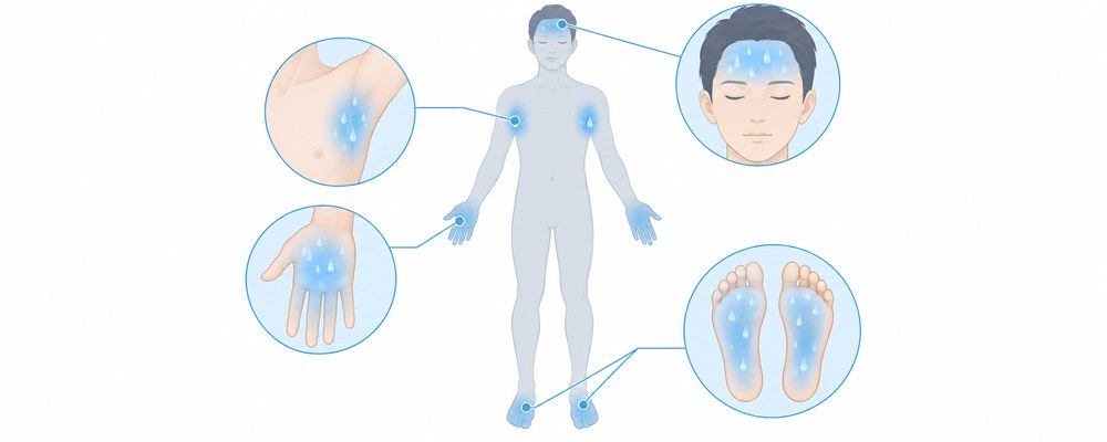 Hiperhidrosis localizada